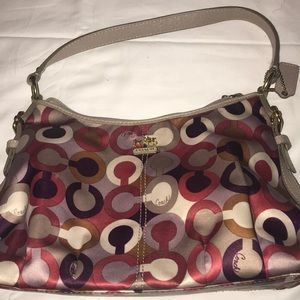 Multi Color Coach Purse